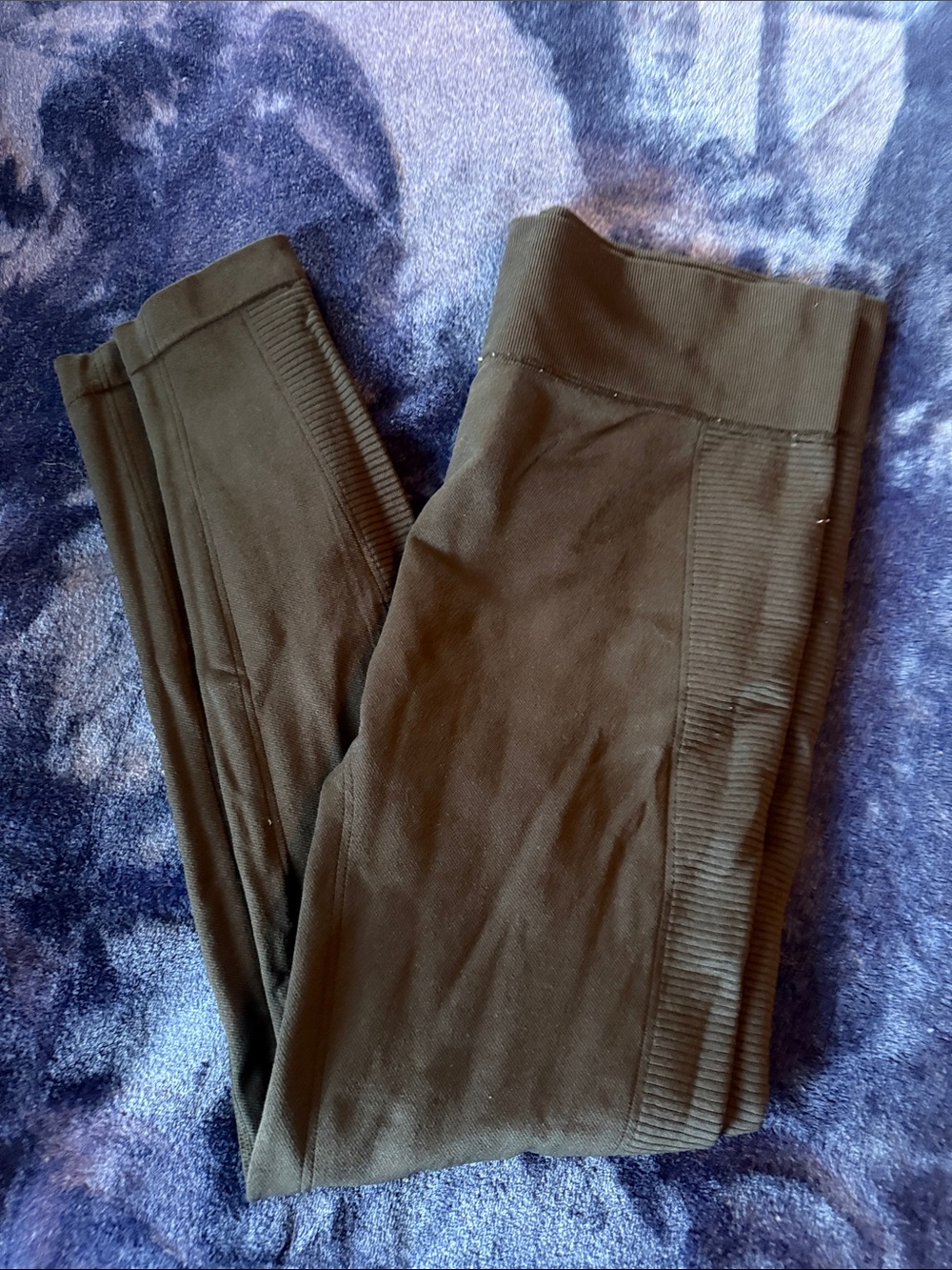 Telluride Black Ribbed Leggings